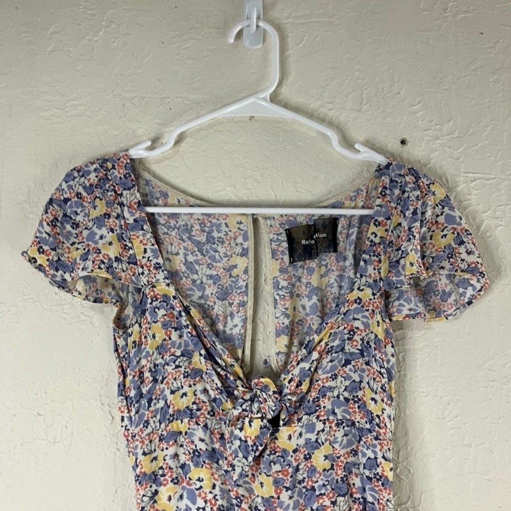 Reformation Elio Floral  Mini Dress - Picture 4 of 12